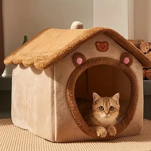 🏠 Maison Douillette en Peluche – Confort et Sécurité